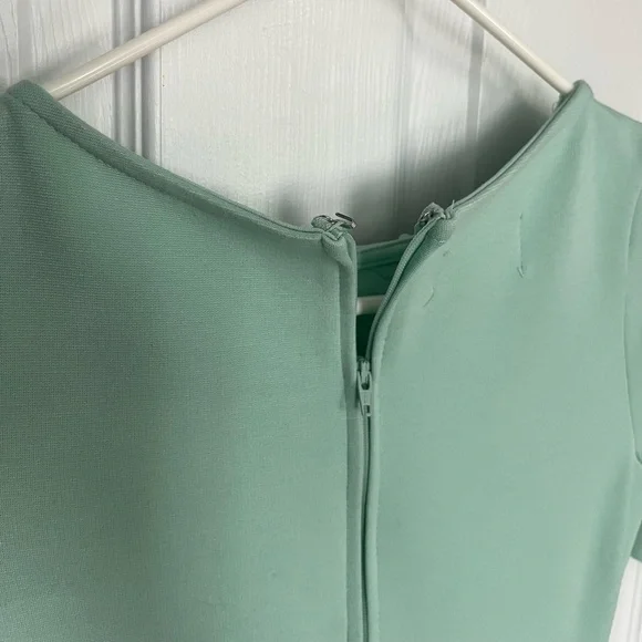 Unique Vintage Mint Green Fit-and-Flare Dress - Picture 5 of 7